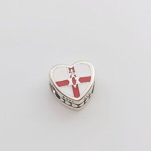 Pandora Northern Ireland Flag Heart Charm